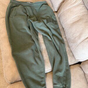 RUNTZ worldwide Sweat Pant Joggers, Dark Green, Large
